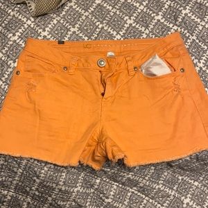 LC orange shorts